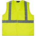 Erb Safety Aware Wear® ANSI Class 2 Economy Mesh Vest, 61426 - Lime, Size L 61426